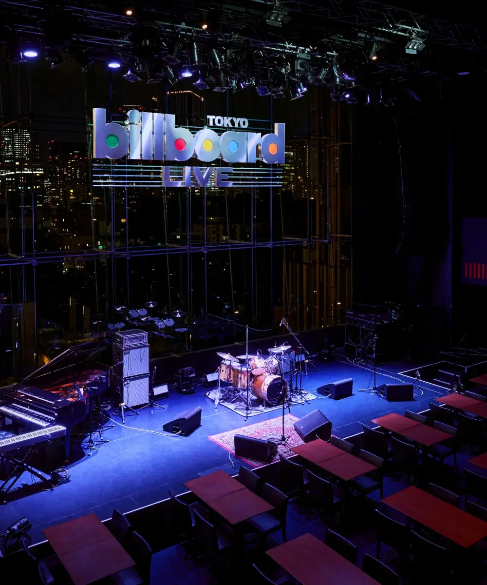 Billboard Live Tokyoのステージと客席